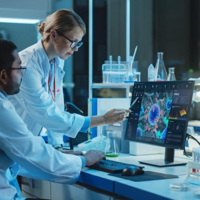 Female-Research-Scientist-with-Bioengineer